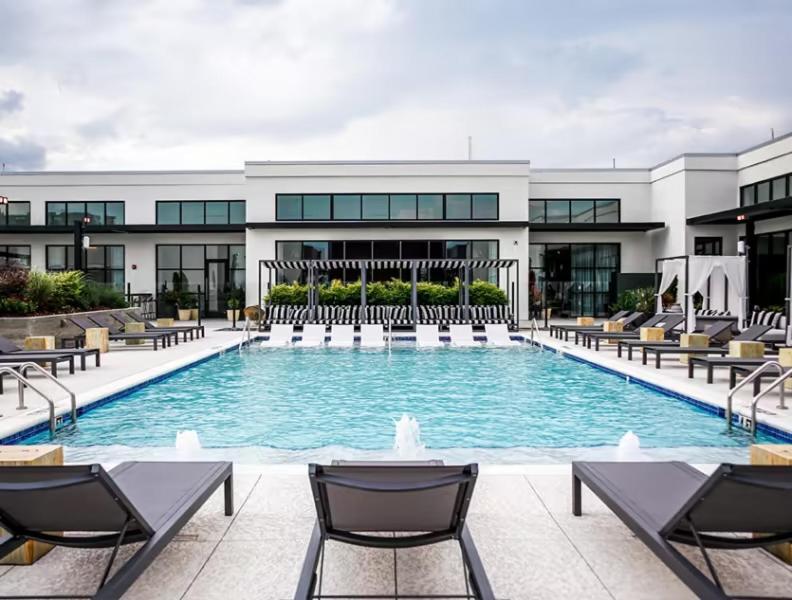 Modern Luxury At The Interlock Apartment Atlanta Bagian luar foto