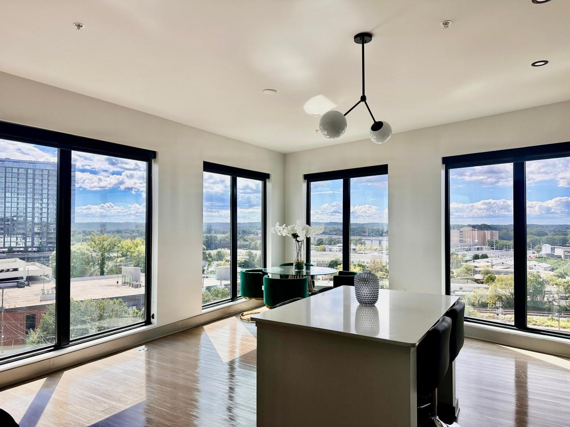 Modern Luxury At The Interlock Apartment Atlanta Bagian luar foto