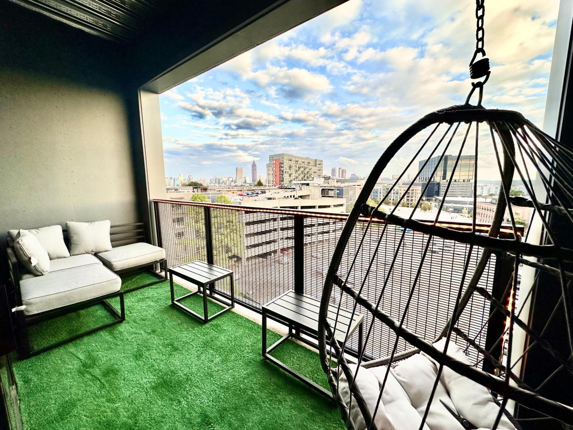 Modern Luxury At The Interlock Apartment Atlanta Bagian luar foto