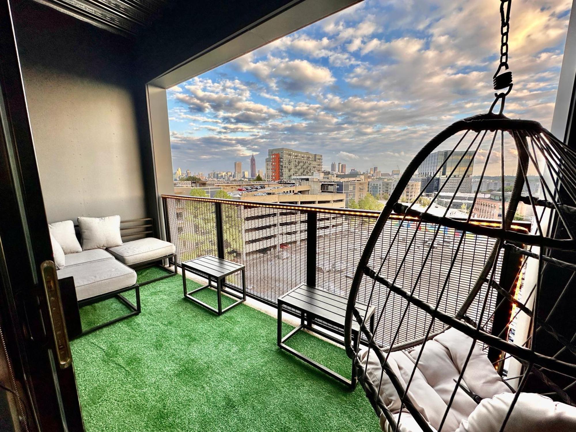 Modern Luxury At The Interlock Apartment Atlanta Bagian luar foto