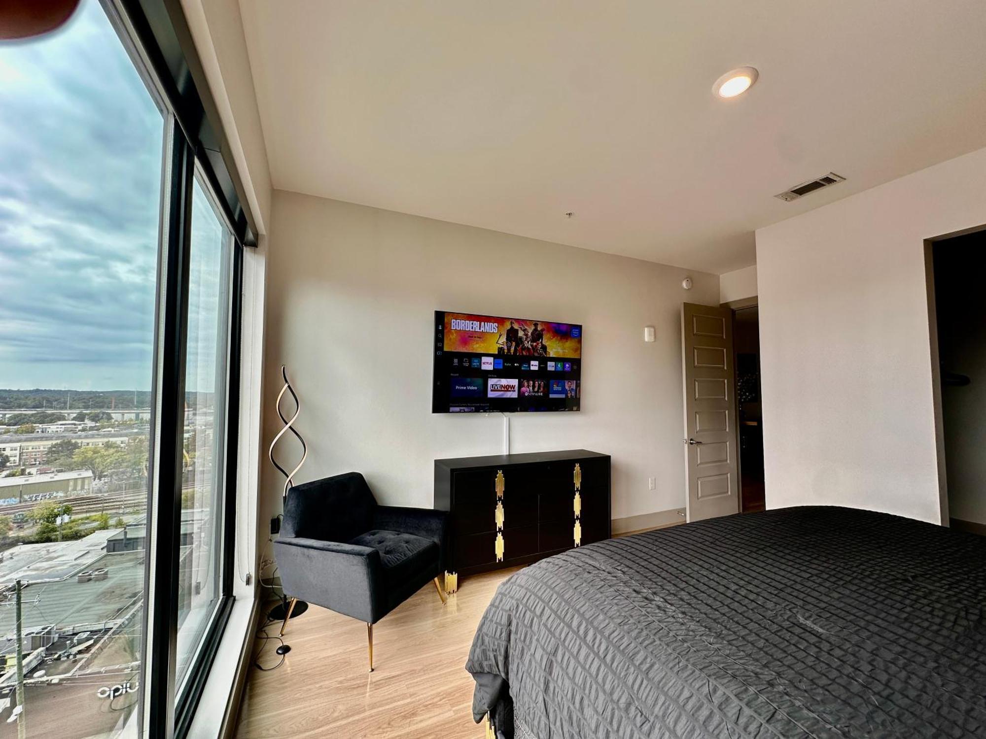 Modern Luxury At The Interlock Apartment Atlanta Bagian luar foto
