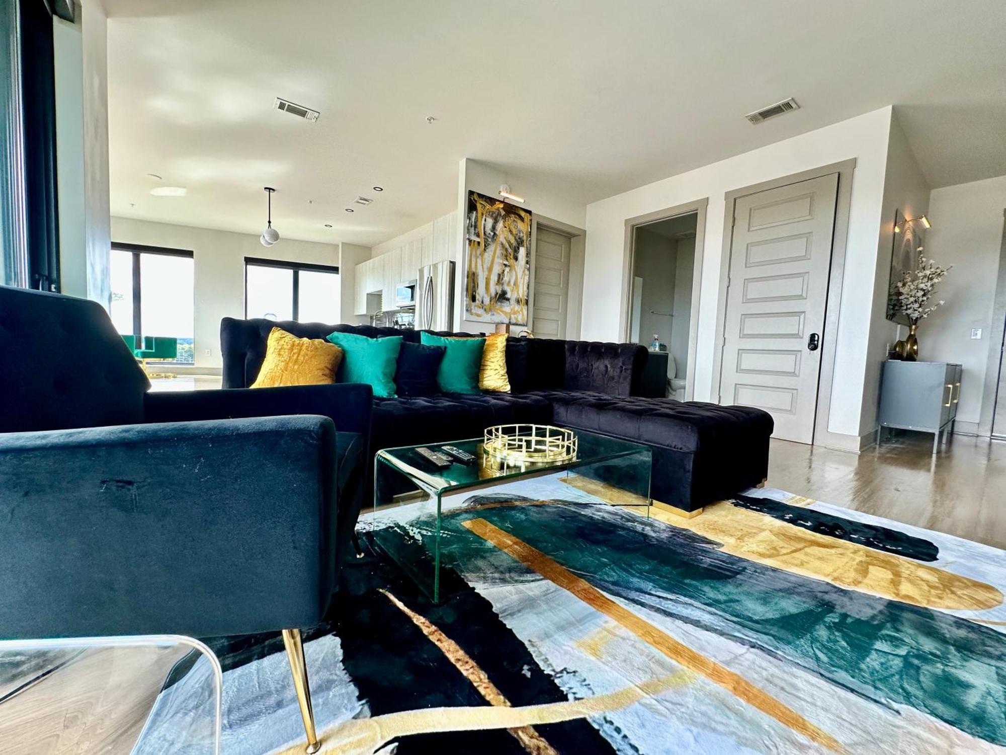 Modern Luxury At The Interlock Apartment Atlanta Bagian luar foto