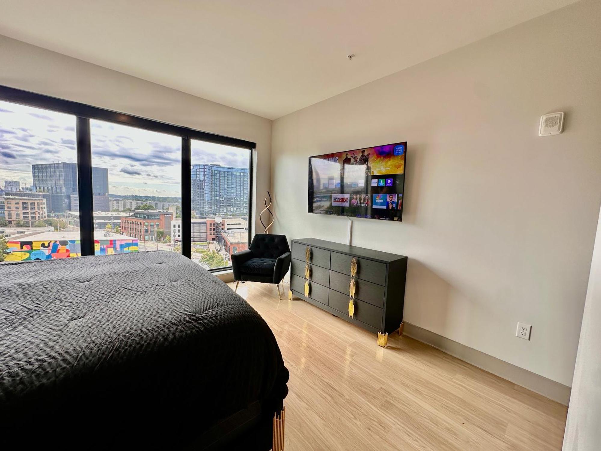 Modern Luxury At The Interlock Apartment Atlanta Bagian luar foto