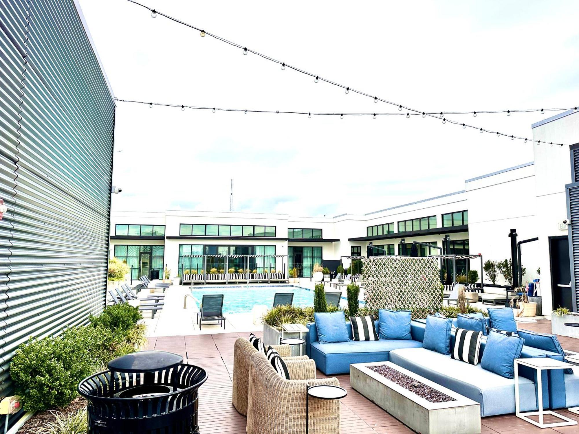 Modern Luxury At The Interlock Apartment Atlanta Bagian luar foto