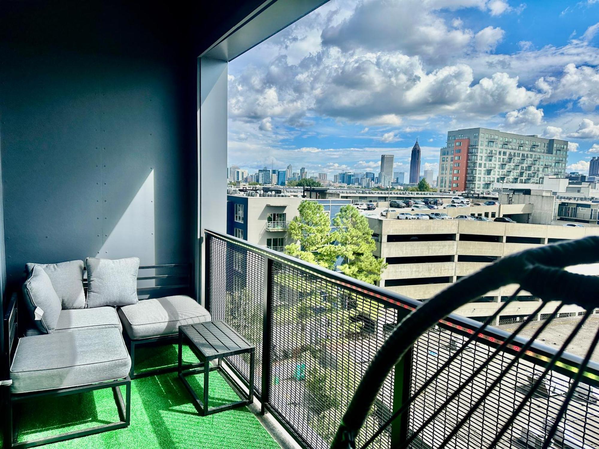 Modern Luxury At The Interlock Apartment Atlanta Bagian luar foto