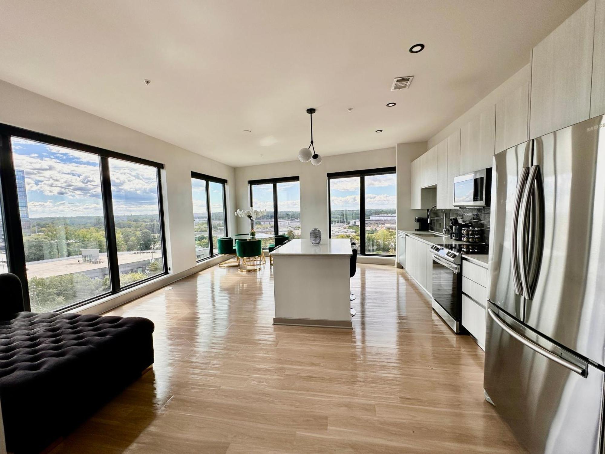 Modern Luxury At The Interlock Apartment Atlanta Bagian luar foto
