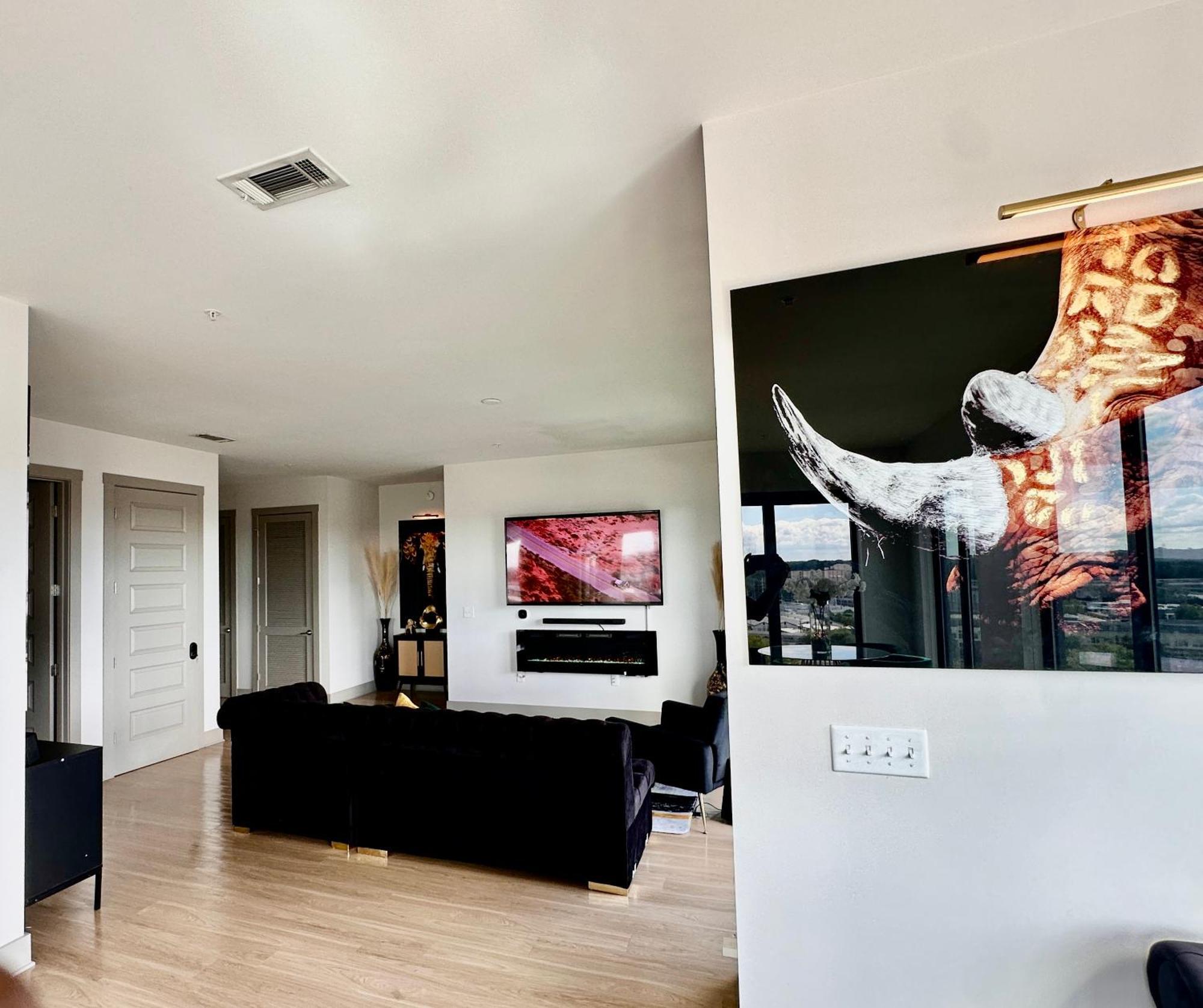 Modern Luxury At The Interlock Apartment Atlanta Bagian luar foto