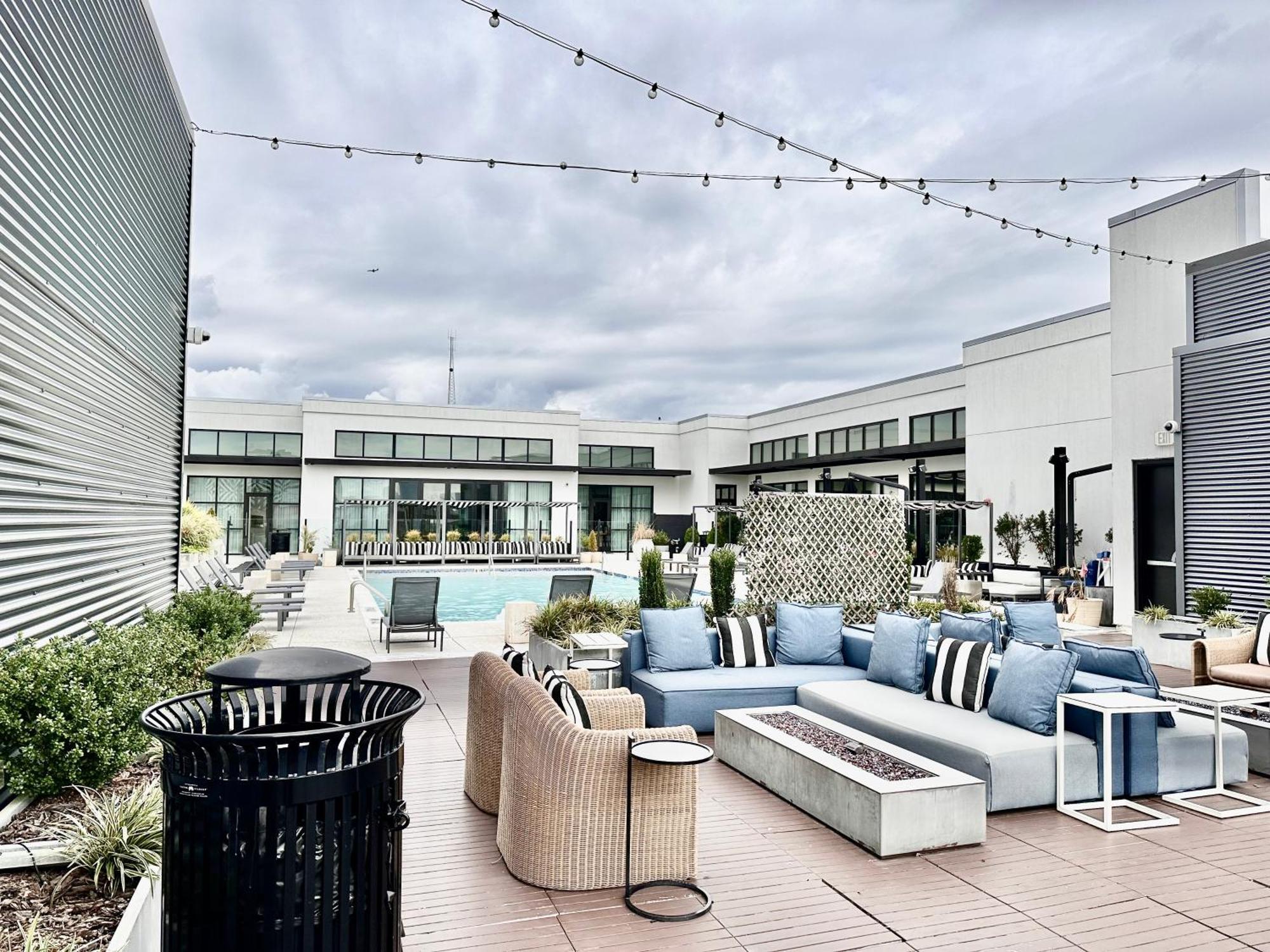 Modern Luxury At The Interlock Apartment Atlanta Bagian luar foto